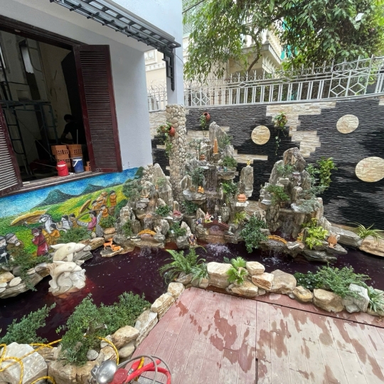 Mẫu hòn non bộ quận 12- C13